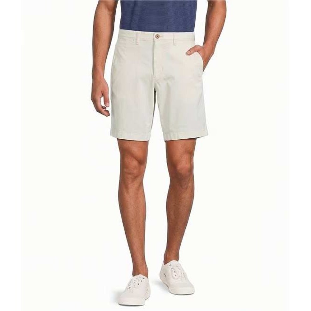 Tommy Bahama Boracay Island Chino Shorts Off-White Size 34 New With Tags